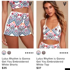 Two piece set from Lulus